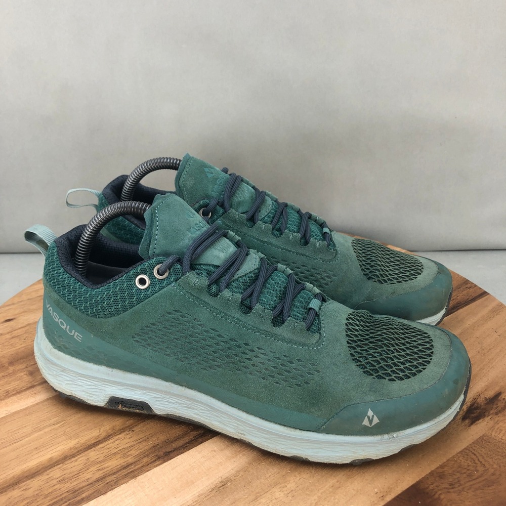 Vasque LT Low NTX Trail Walking Hiking Shoes Womens Size 10 M Green Outdoor